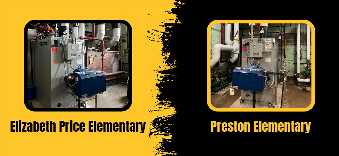 Elizabeth Price Elementary / Preston Elementary - Boiler project images